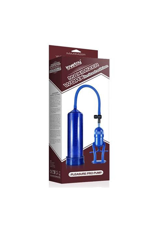 Lovetoy® - Maximizer Limited Edition Penispumpe Blau