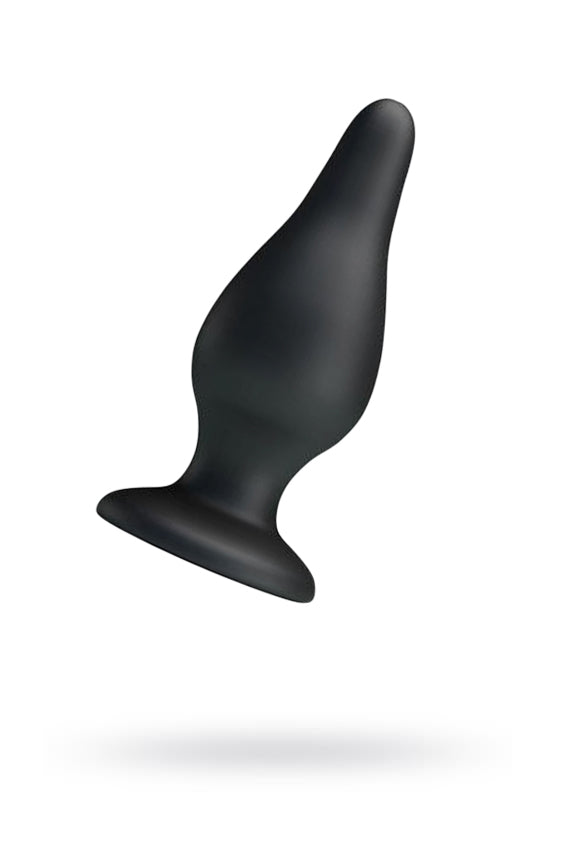 Pretty Love Silikon-Analplug mit Saugnapf Schwarz 15,4 cm